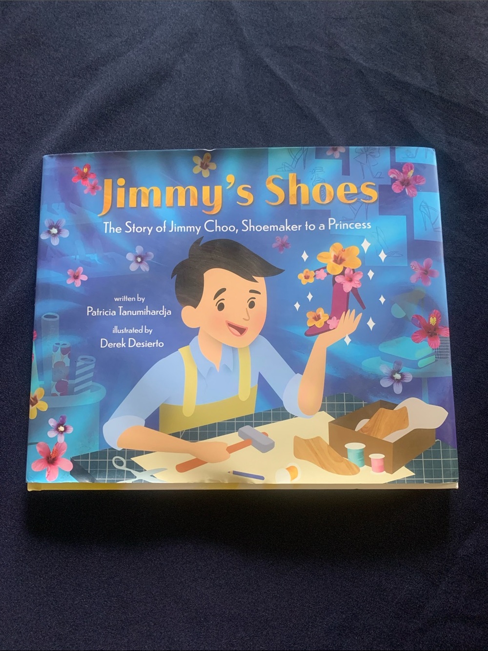 Jimmy's Shoes Picture Book - Blue Cover Jimmy choo
